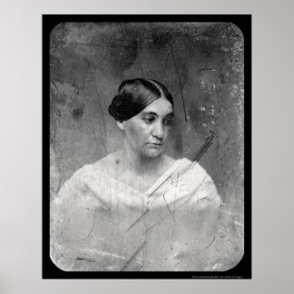 Phoebe Cary Daguerreotype 1856 Poster