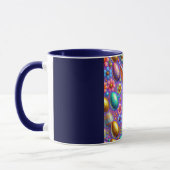 PHOEBE ~ EASTER BUNNY Oeufs Fleurs ~ Mug (Gauche)