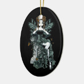 "Phoebe" Gothic Couture Butterfly Fairy Ornament (Links)