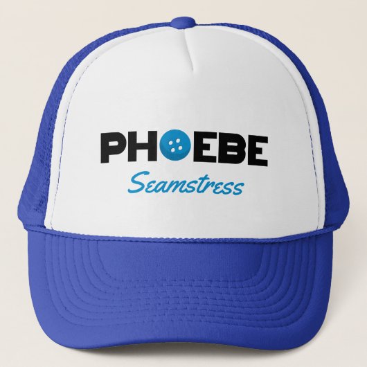 Phoebe Seamstress Trucker Hat Pet (Voorkant)