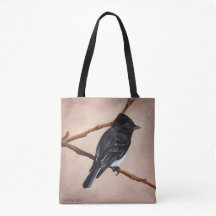 Phoebe sur sac fourre-tout marron