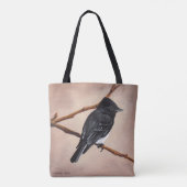 Phoebe sur sac fourre-tout marron (Dos)