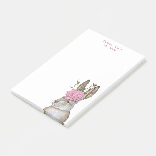 Phoebe the Hare post-it note : (Incliné)