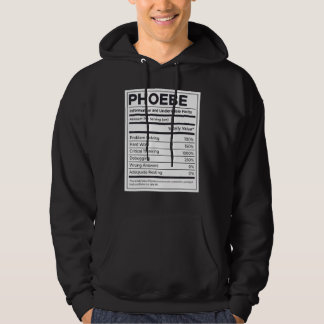 Phoebe Voeding Informatie Probleem Oplossen Hard Hoodie