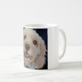 PhoebethePrincess Cavapoo sur une tasse blanche (Devant droit)