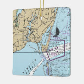 Phoebus VA Chart Keramisch Ornament (Links)