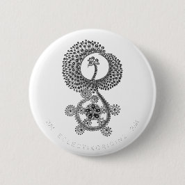 Phoenix 10 jaar ronde button 5,7 cm