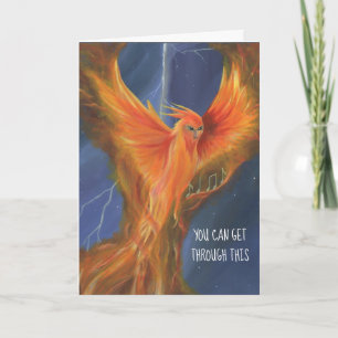 Phoenix-aanmoedigingskaart Kaart