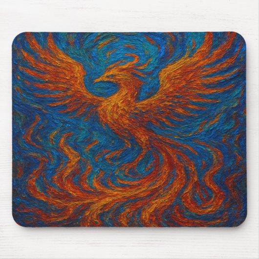 Phoenix Abstract Muismat (Voorkant)