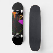 Phoenix Africain Skateboard en Croissance (Recto)