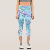 Phoenix Airport Flyway Chart Capri Leggings (Recto)