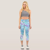Phoenix Airport Flyway Chart Capri Leggings (Recto)