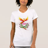 Phoenix and Lotus Rebirth T-shirt (Voorkant)