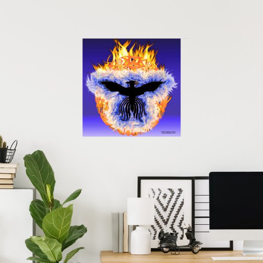 Phoenix Arisen Print (Thuiskantoor)