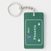 Phoenix Arizona az Interstate Highway Freeway : Sleutelhanger (Voorkant)