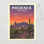 Phoenix Arizona Briefkaart (Voorkant)