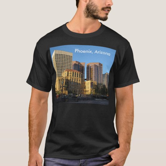 Phoenix, Arizona Downtown T-shirt (Voorkant)