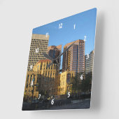 Phoenix, Arizona Downtown Vierkante Klok (Hoek)