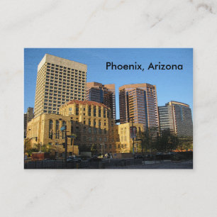 Phoenix, Arizona Downtown Visitekaartje
