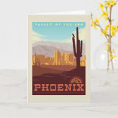Phoenix, Arizona Kaart (Gele Bloem)