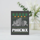 Phoenix Arizona Lelijke Kerst Briefkaart (Staand voorkant)