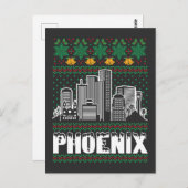 Phoenix Arizona Lelijke Kerst Briefkaart (Voorkant / Achterkant)
