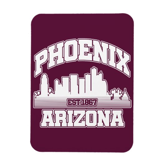 Phoenix, Arizona Magneet (Verticaal)