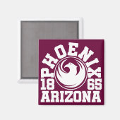 Phoenix, Arizona Magneet (Voorkant / Achterkant)