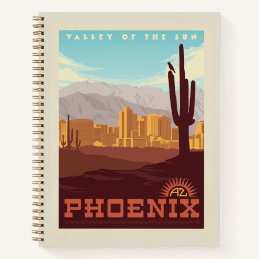 Phoenix, Arizona Notitieboek (Voorkant)