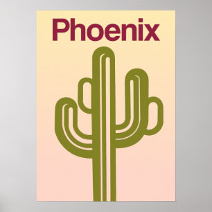 Phoenix, Arizona poster de voyage