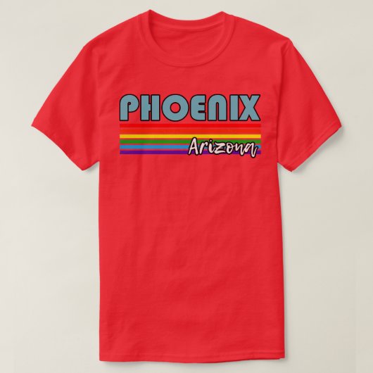 Phoenix Arizona Pride Phoenix LGBT Gift LGBTQ Sup T-shirt (Design voorkant)