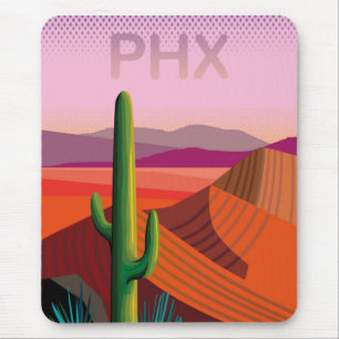 Phoenix Arizona Reisposter Muismat