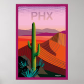 Phoenix Arizona | Reisposter Poster (Voorkant)