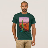 Phoenix Arizona | Reisposter T-shirt (Voorkant volledig)