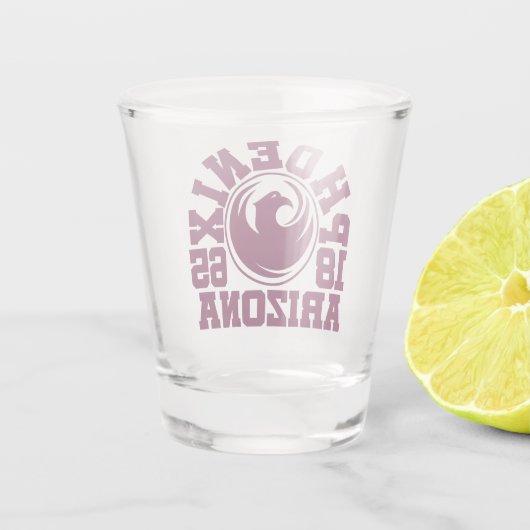 Phoenix, Arizona Shot Glas (Achterkant)