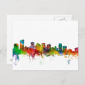 Phoenix Arizona Skyline Briefkaart (Voorkant / Achterkant)