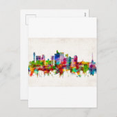 Phoenix Arizona Skyline Feestdagenkaart (Voorkant / Achterkant)