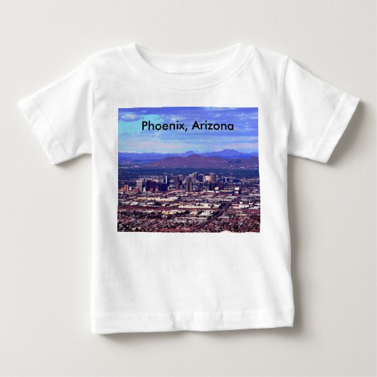 Phoenix Arizona Skyline overdag (Voorkant)