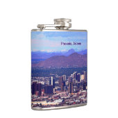 Phoenix Arizona Skyline overdag Heupfles (Rechts)