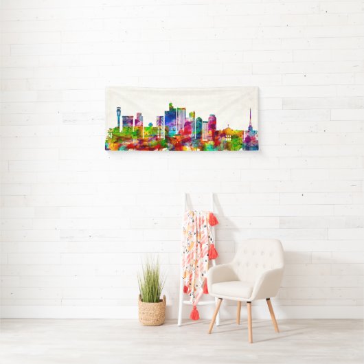 Phoenix Arizona Skyline Spandoek (Insitu)