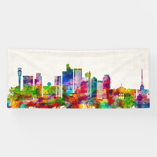 Phoenix Arizona Skyline Spandoek (Horizontaal)
