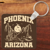 Phoenix, Arizona Sleutelhanger (Achterkant)