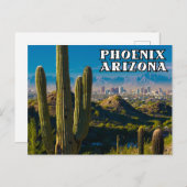 Phoenix Arizona Travel Souvenir Briefkaart (Voorkant / Achterkant)