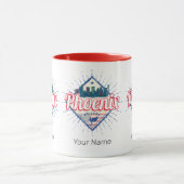 Phoenix Arizona Verenigde Staten Skyline  Verenigd Mok (Midden)