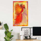 Phoenix avec affiche frontière (Bureau à domicile)