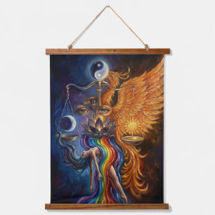 Phoenix Balance Spirituele Wand Tapijt Hangend Wandkleed