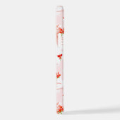 Phoenix Bird and Phoenix Flower Seamless Pattern iPhone Hoesje (Rechterkant)