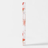 Phoenix Bird and Phoenix Flower Seamless Pattern iPhone Hoesje (Linkerkant)