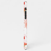 Phoenix Bird and Phoenix Flower Seamless Pattern iPhone Hoesje (Linkerkant)