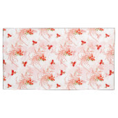 Phoenix Bird and Phoenix Flower Seamless Pattern Kussensloop (Voorkant-Links)